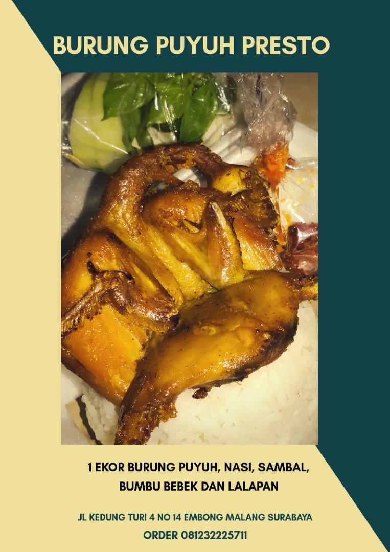 Burung Puyuh Presto Makanan Minuman Makanan Instan Di Carousell