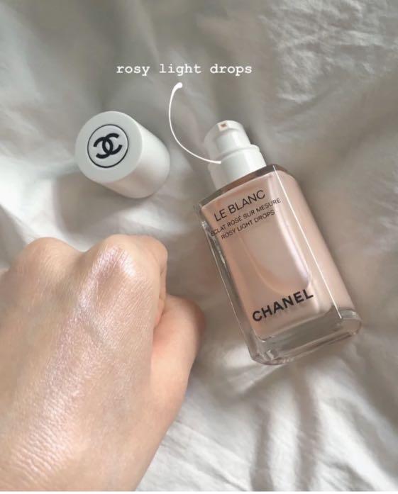 現貨～專櫃購入CHANEL Le Blanc 珍珠光感亮妍露30ml Rosy Light Drops推薦, (舊)蝦皮-購物