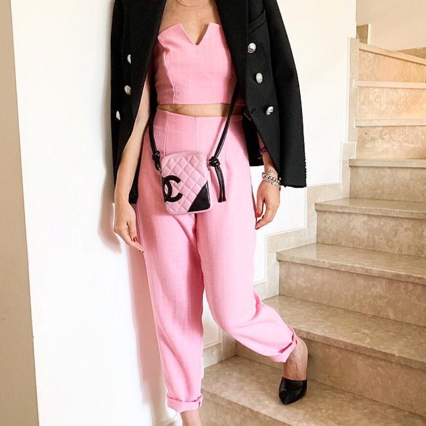 Chanel shop cambon pink