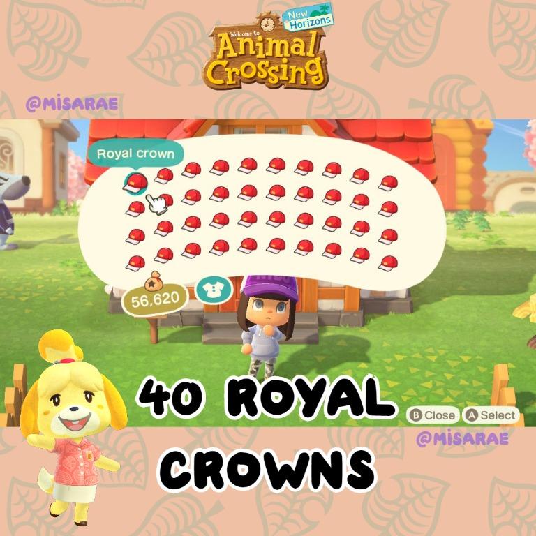 Cheap Royal Crowns Animal Crossing New Horizons Acnh Toys