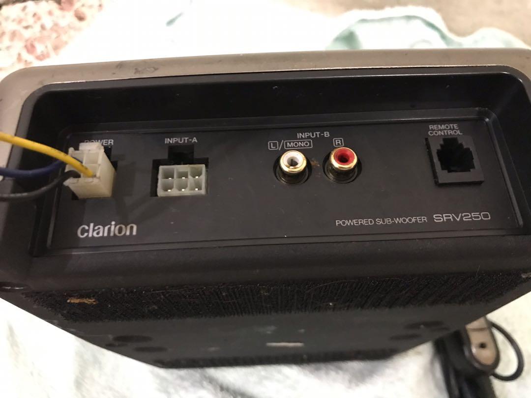 Clarion underseat subwoofer new arrivals