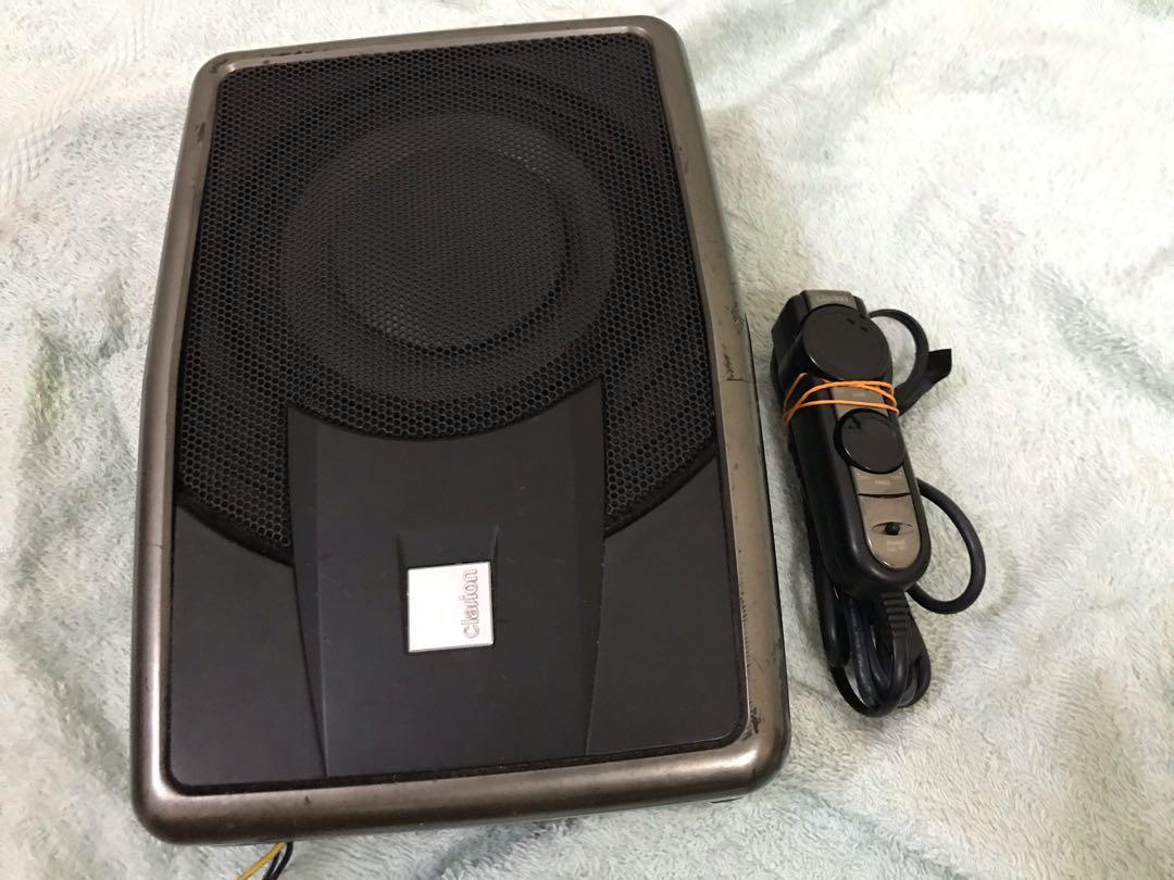 Clarion underseat subwoofer 2025