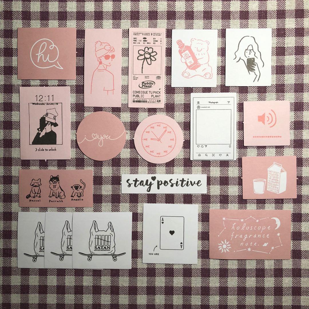 Cute Stickers Bullet Journal Bujo s Korean Stationary Stickers Cute Bts Twice Gfriend Izone Itzy Got7 Exo Nct Blackpink Redvelvet Seventeen Stray Kids Txt Girls Generation Apink April Day6