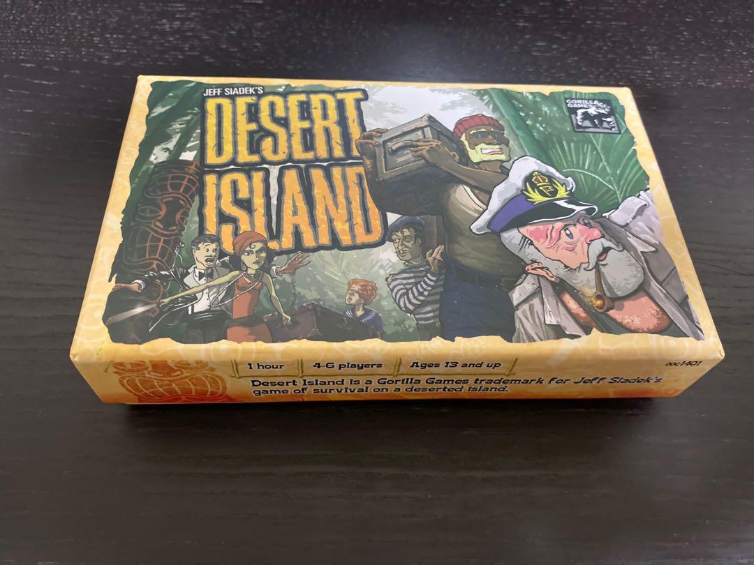 Desert Island + Guillotine Card Games, Hobbies & Toys, Toys & Games on  Carousell