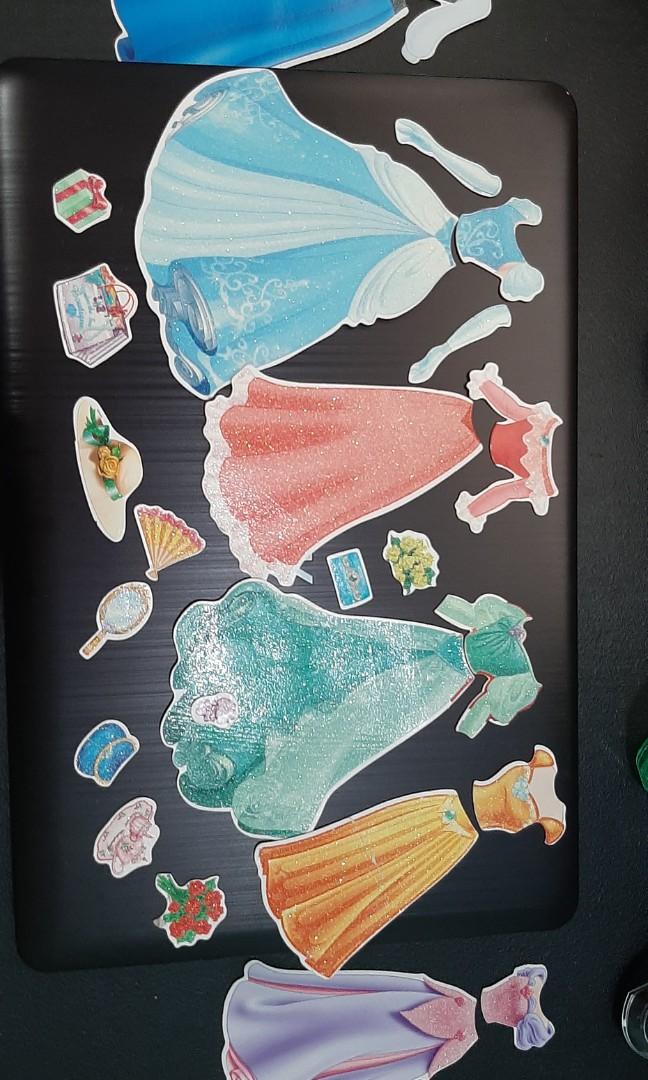 Disney Paper Dolls (Ariel & Cinderella, Hobbies & Toys, Toys