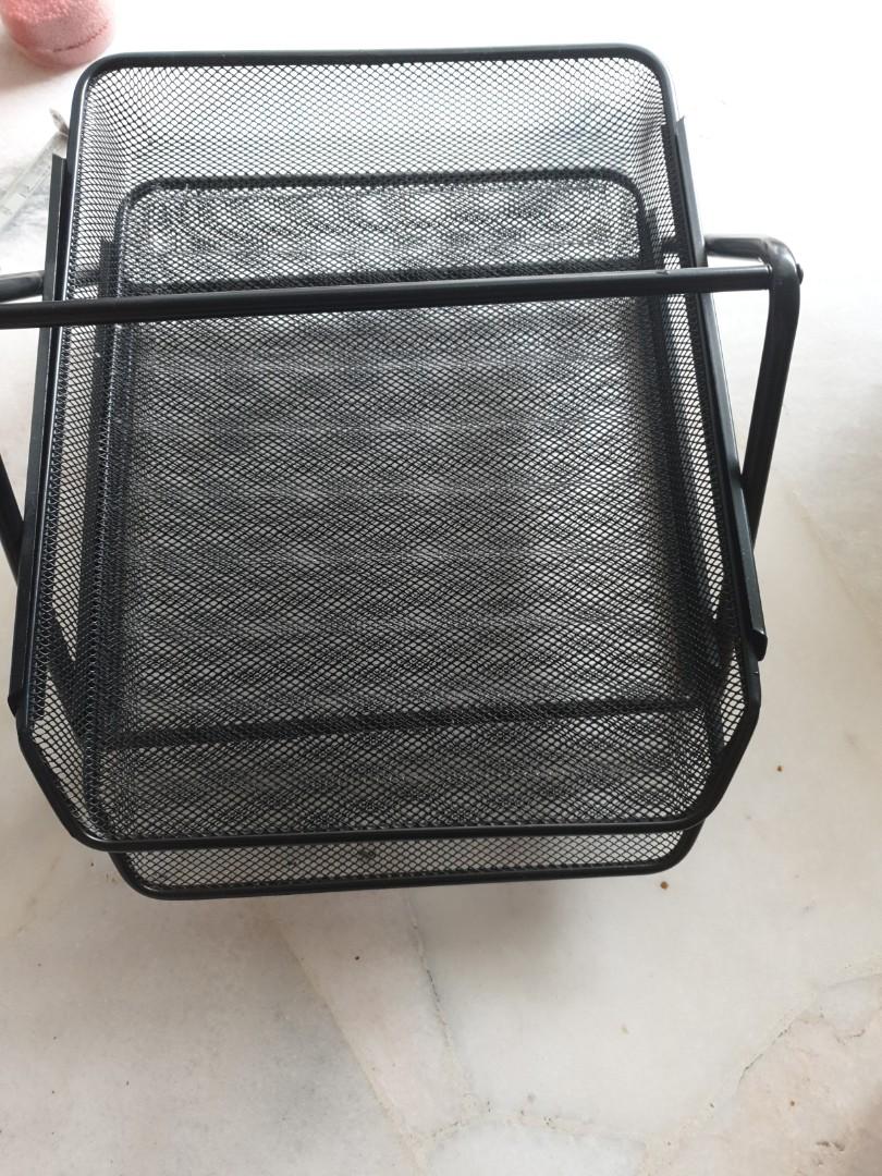 Documents tray (Category: Shelves, Cabinets & Racks) located in Kuala Lumpur. Submitted by chynhong (Listing ID 1012065032, Image 1). Description: Used but in good condition. COD at Pandan Perdana.