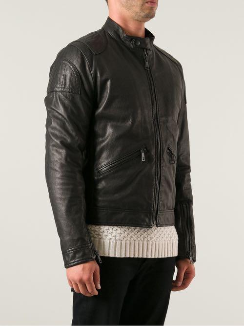 Dolce Gabbana Goatskin Moto Jacket