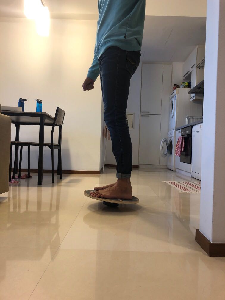 Domyos Balance Board, Sports Equipment, Exercise & Fitness, Cardio & Fitness Machines on Carousell