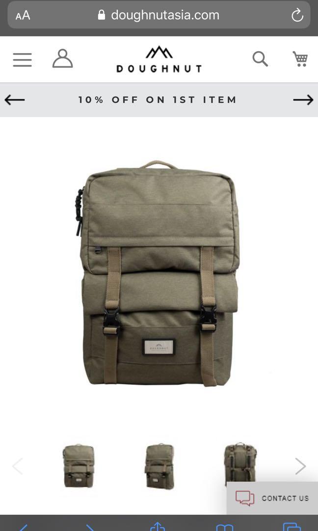 Doughnut Rolling Hill backpack Men s Fashion Bags Backpacks on
