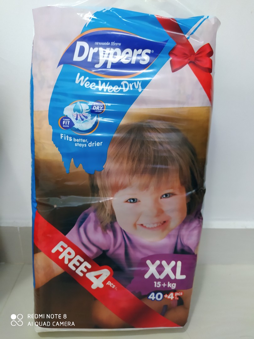 Drypers wee wee dry xxl discount