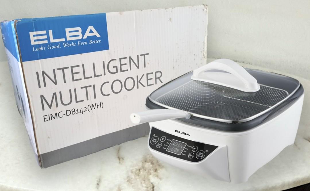 Electrical Appliance Elba Intelligent Multi Cooker EIMC D8142 WH RM199