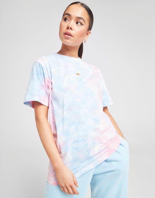 Ellesse tie dye boyfriend hoodie dames deals