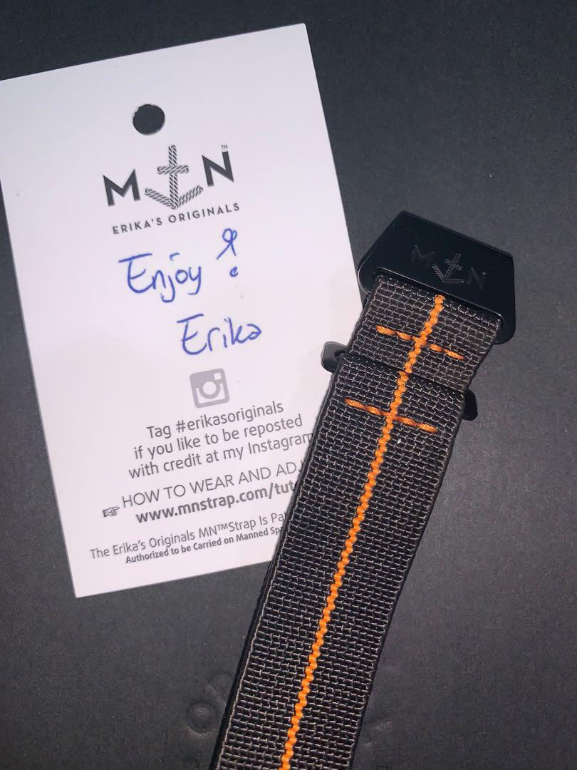 ERIKA S ORIGINALS BLACK OPS MN STRAP 20MM Men s Fashion Watches