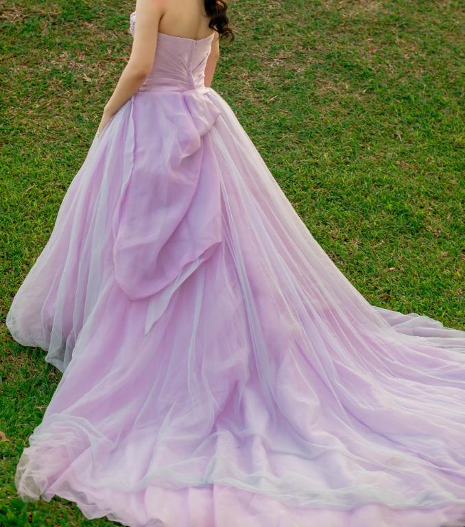 Wedding dress Lilac