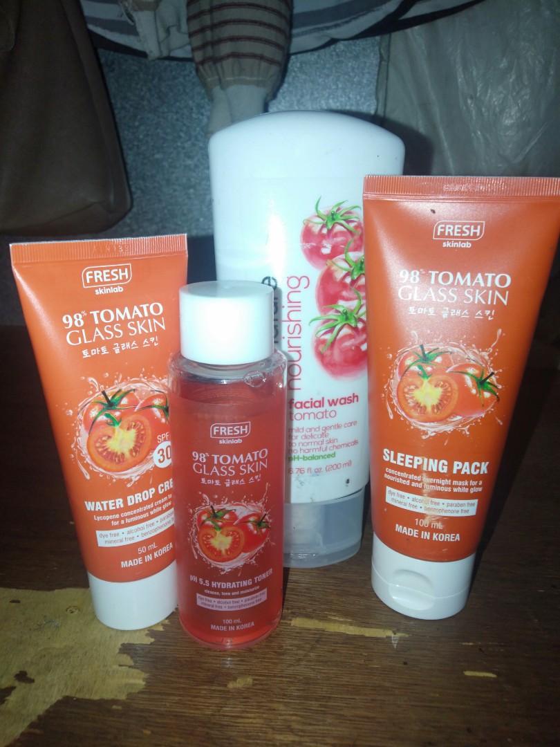 fresh skinlab tomato facial wash