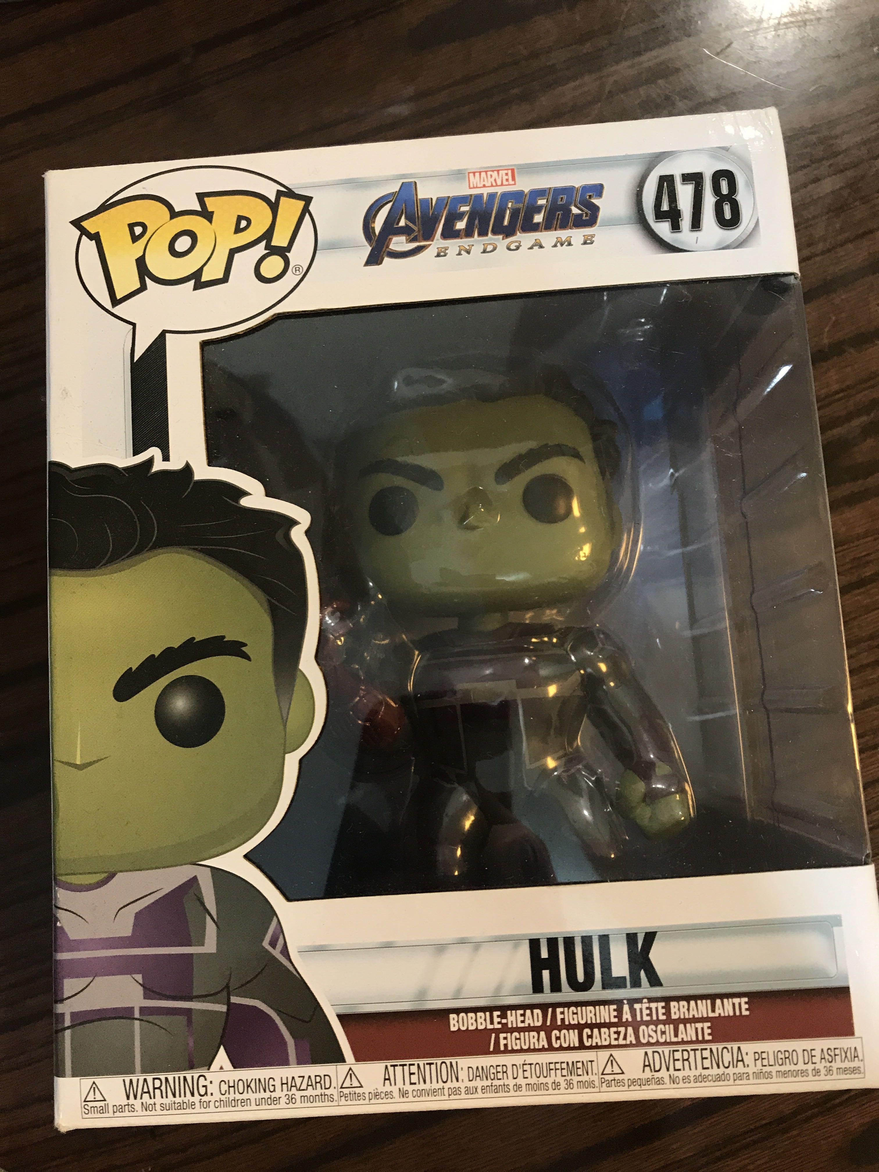 funko pop hulk with gauntlet