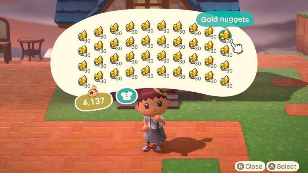 Gold Nuggets Animal Crossing New Horizons ACNH, Toys & Games, Video Gaming, InGame Products on