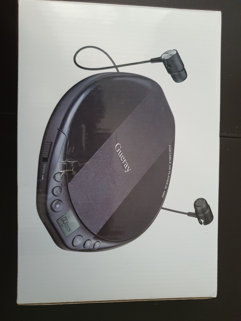 Gueray Portable CD Player Zl1901, Audio, Portable Music Players on