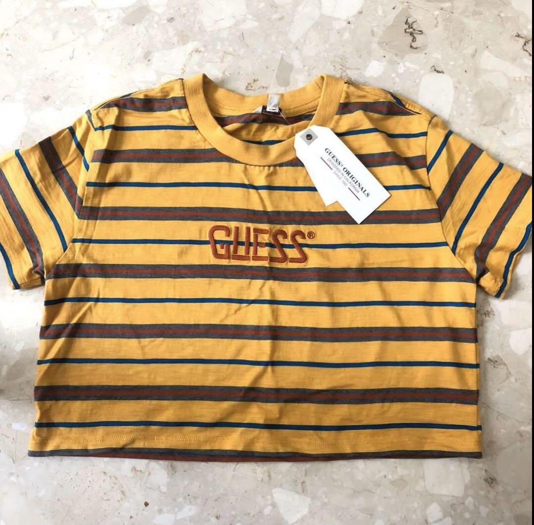 guess top stripe