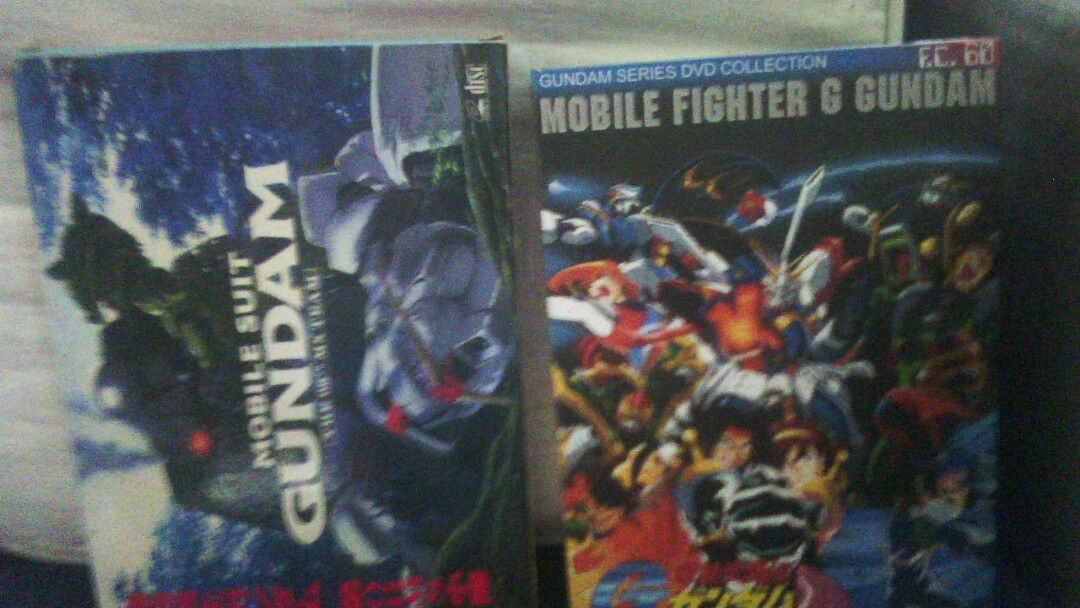 Gundam  G Mobile suit dvd colection