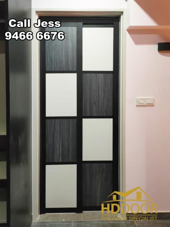 Hdb Or Condo Slide Swing Design Toilet Main Door Gate And Sliding Door Home Services Renovations On Carousell