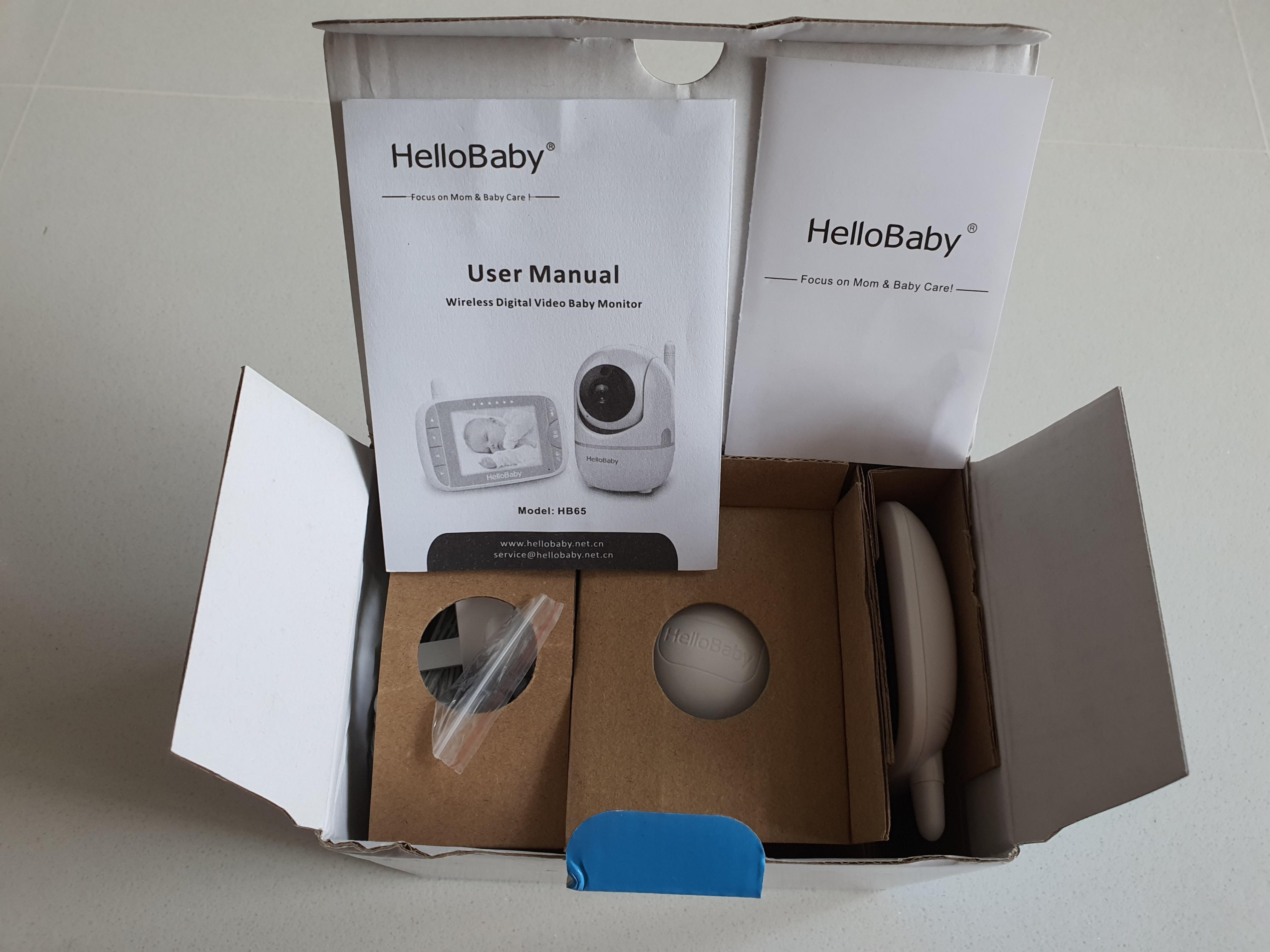 hello baby monitor hb65