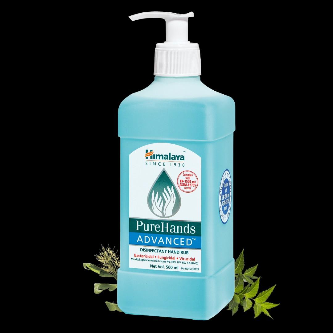 Himalaya Pure Hand Sanitizer 500ml Health Beauty Hand Foot Care On Carousell