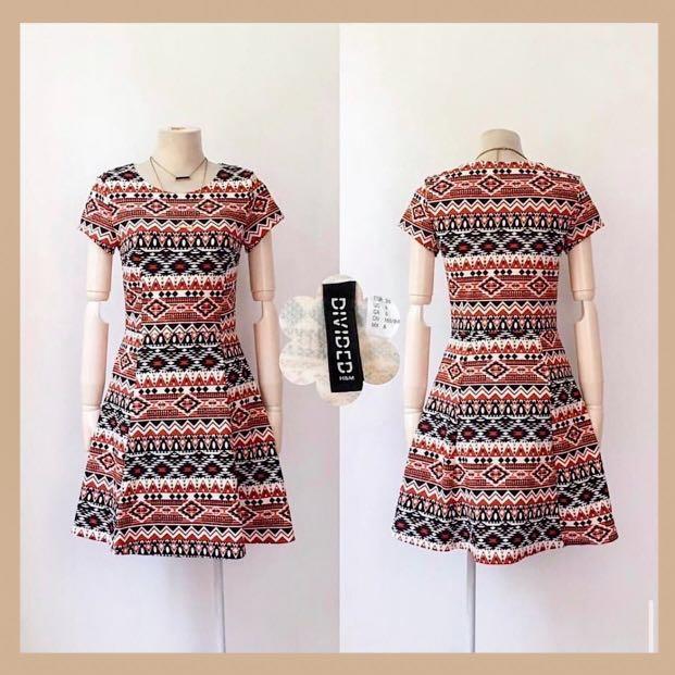 h&m aztec dress