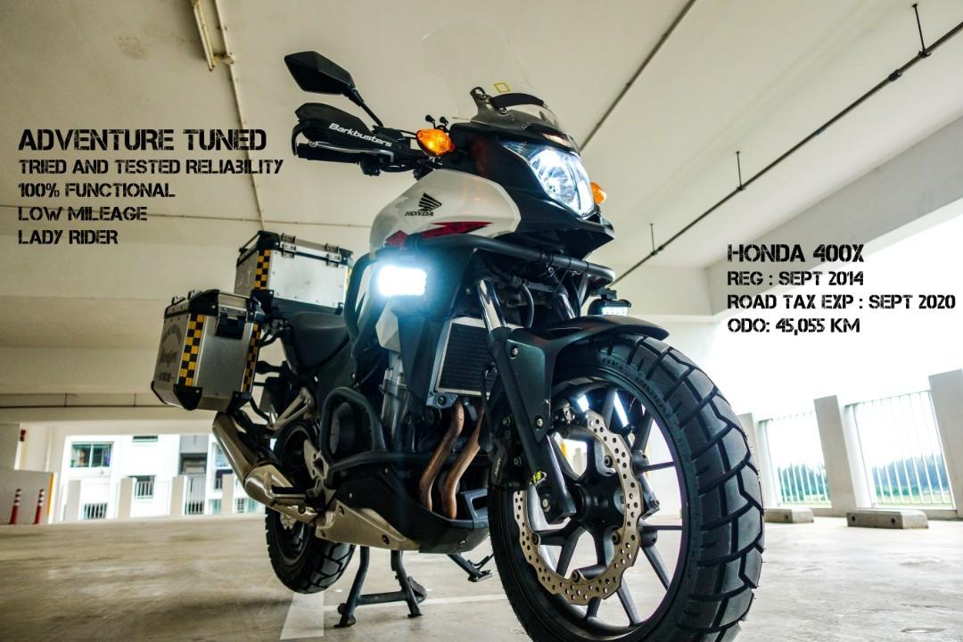 Honda cheap 400x adventure