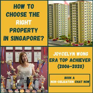 How to choose the RIGHT Property in Singapore? Chat to find out more.