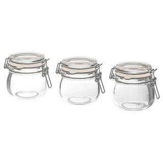 Ikea glass jar