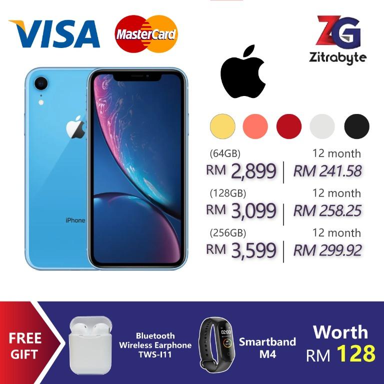 Iphone Xr 64gb 256gb 512gb Ansuran Mudah Mobile Phones Tablets Iphone Iphone X Series On Carousell