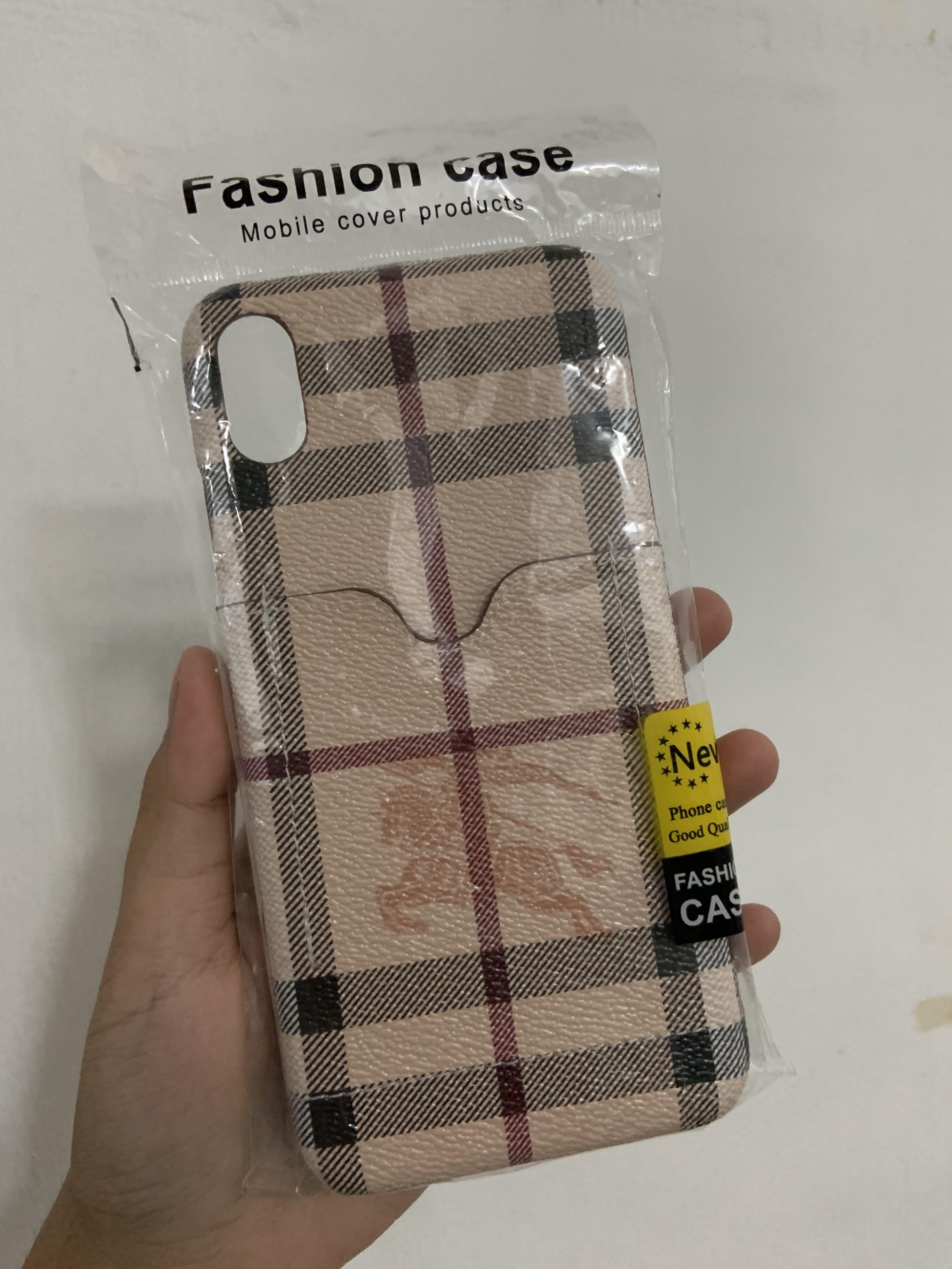 IPHONE XS MAX CASE (BURBERRY), Mobile Phones & Gadgets, Mobile & Gadget  Accessories, Cases & Sleeves on Carousell