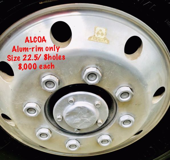 Isuzu giga fuso super great imported solid aluminum rim, Special ...