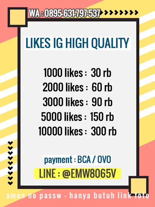 Jasa Tambah Followers Likes Viewers Instagram Jasa Lainnya Di Carousell