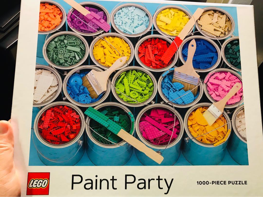 Jigsaw puzzle 1000 pieces Lego Paint Party Hobbies Toys Toys