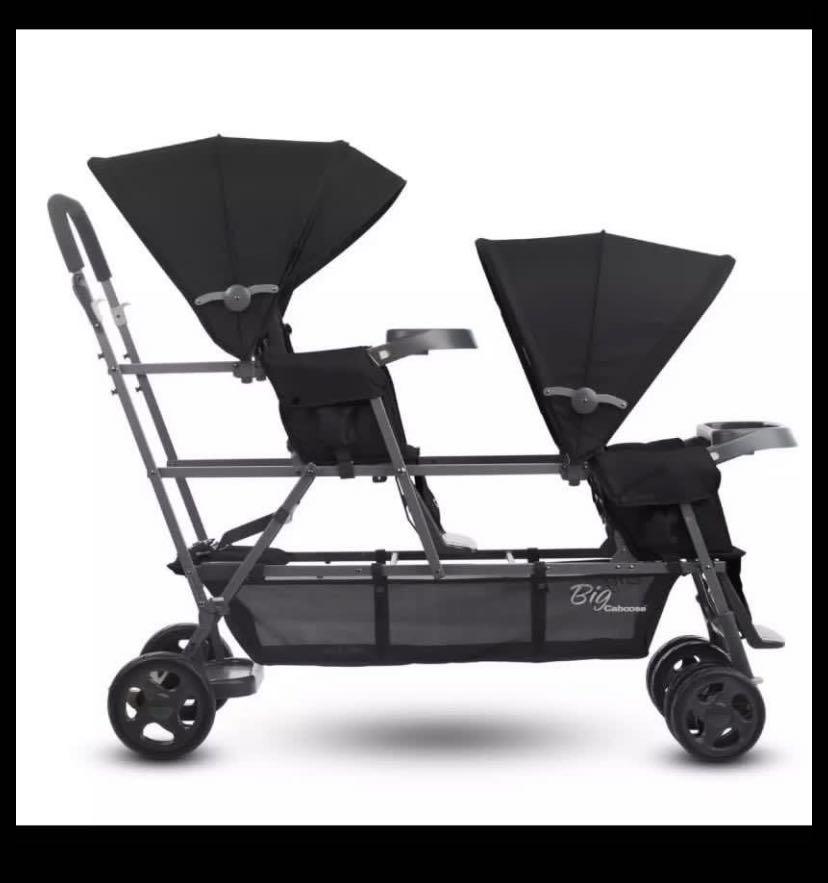 joovy triple stroller used