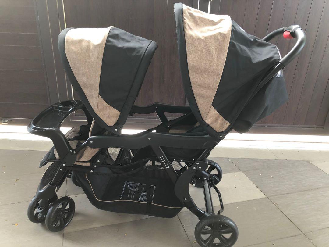 Juniors double stroller sale