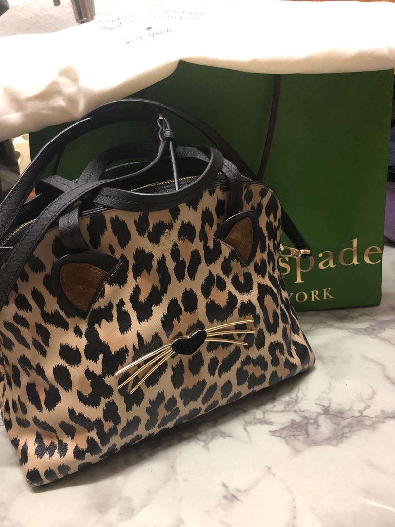 Kate spade New York Handbag leopard Women s Fashion Bags
