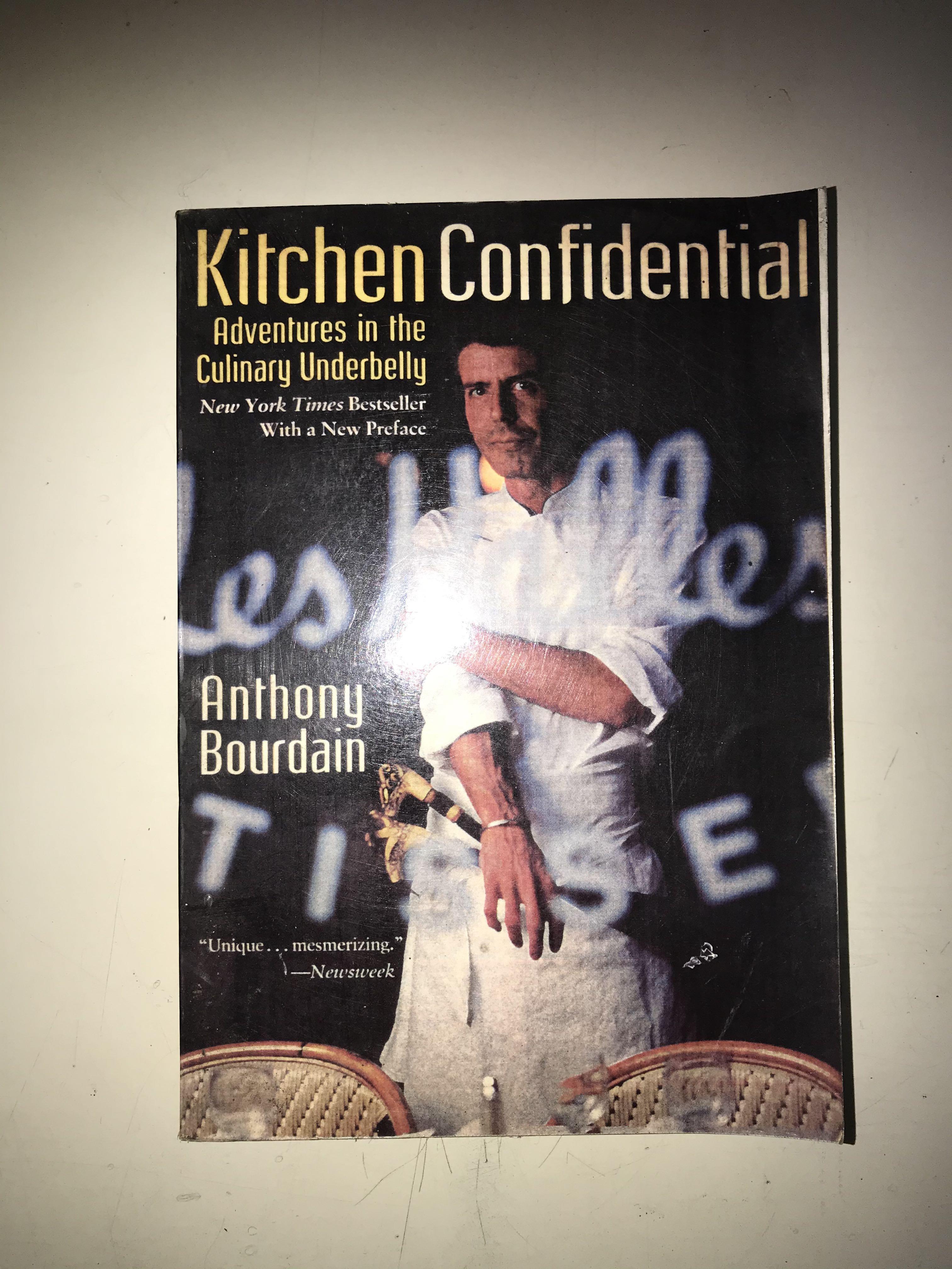 Kitchen Confidential Anthony Bourdain Books Stationery Books