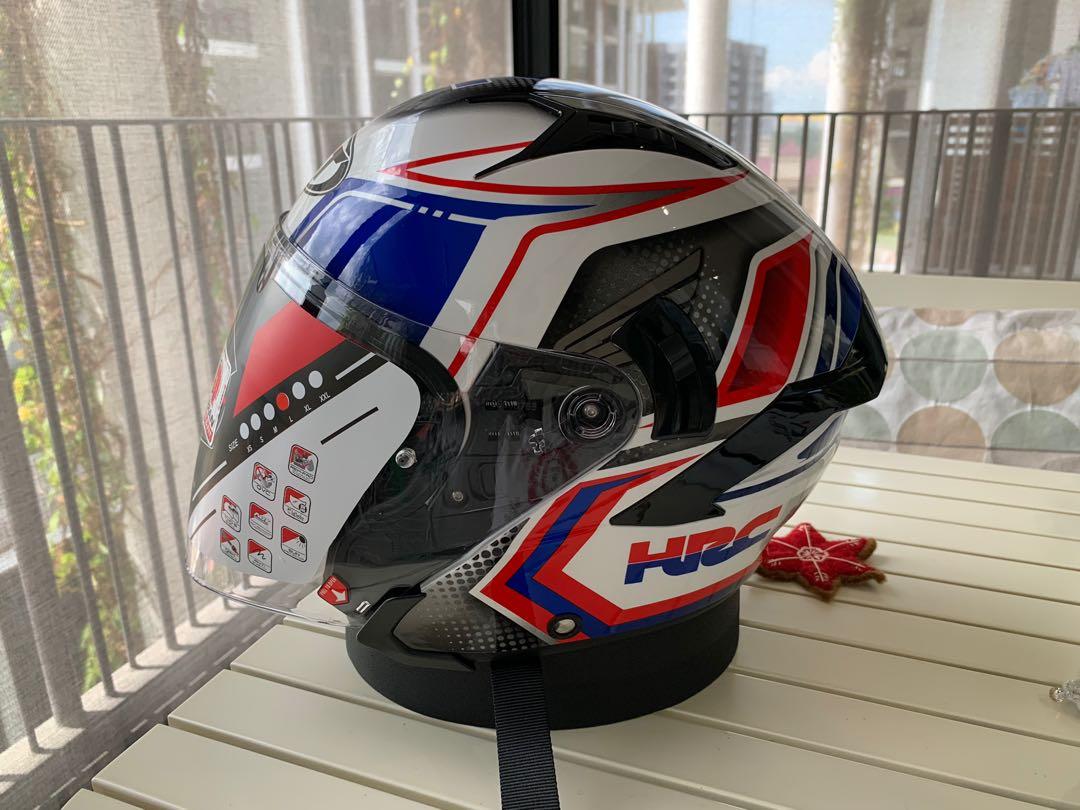 Kyt Nfj Honda Hrc Helmet Motorcycles Motorcycle Apparel On Carousell