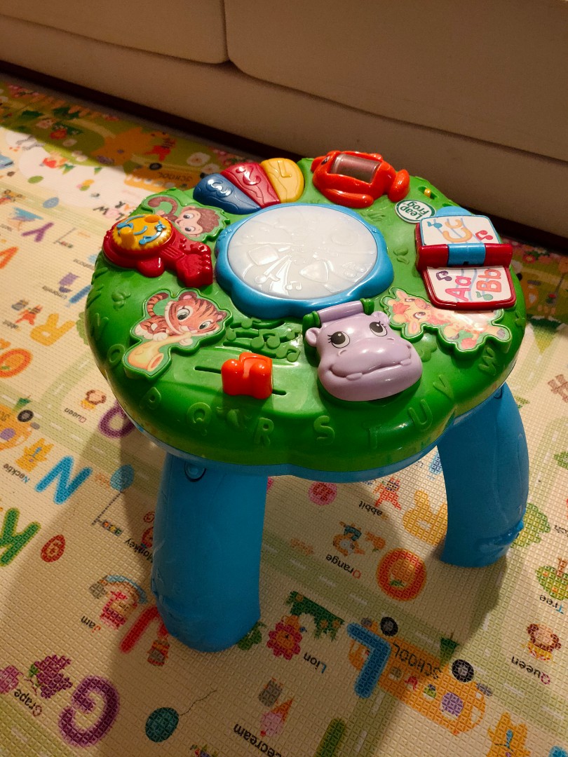 leapfrog activity table animal adventure