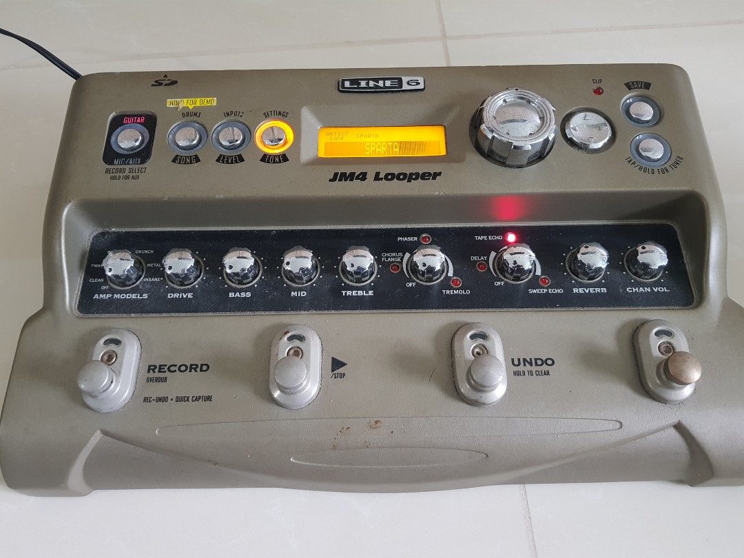 Line 6 jm4 top looper for sale