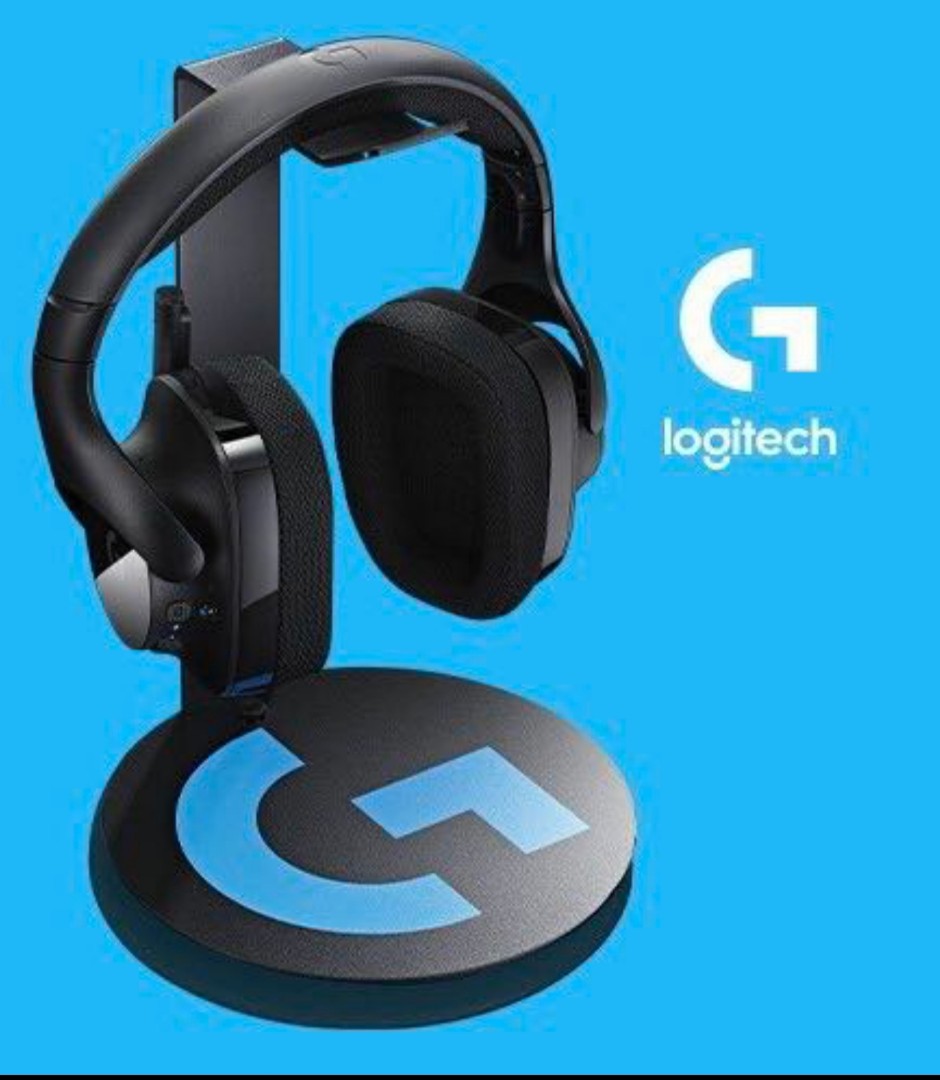 lov kantsten Medicinsk Logitech Headset Stand (new), Audio, Headphones & Headsets on Carousell