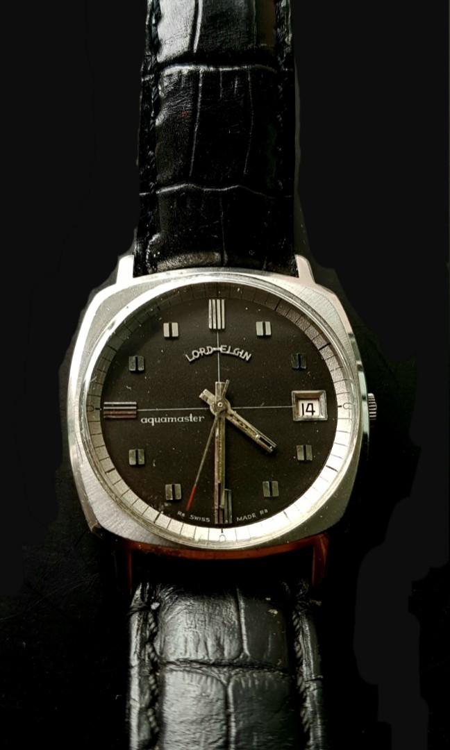 LORD ELGIN AQUAMASTER 70s 17 jewels 990 automatic movement men watches Men s Fashion Watches Accessories Watches on Carousell