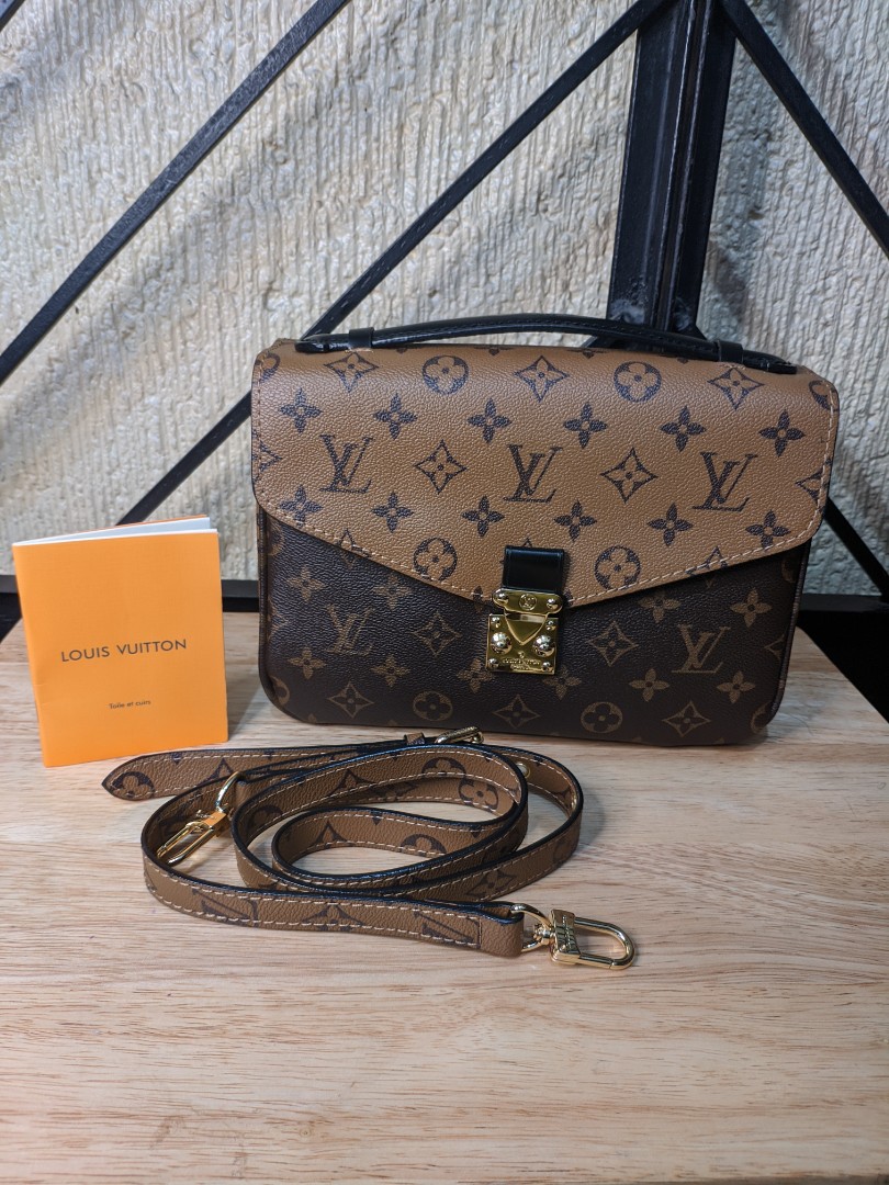 Louis Vuitton Pochette Metis Monogram Reverse Crossbody Shoulder Bag M44876  Authentic, Luxury, Bags & Wallets on Carousell