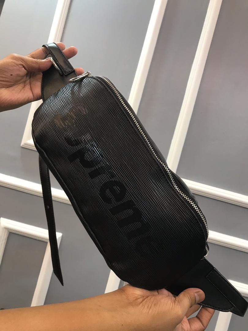 Lv x deals supreme bum bag