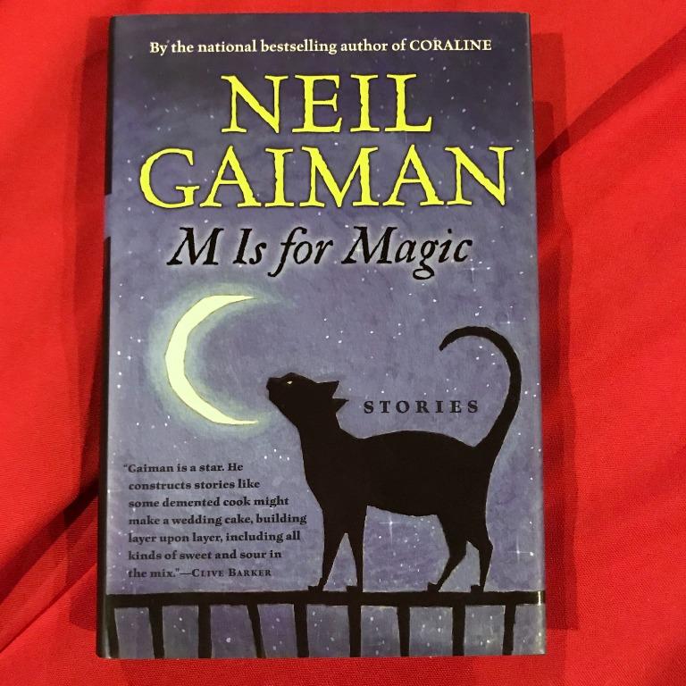 M Is For Magic Neil Gaiman Hardcover First Edition Hobbies Toys Books Magazines Fiction Non Fiction On Carousell