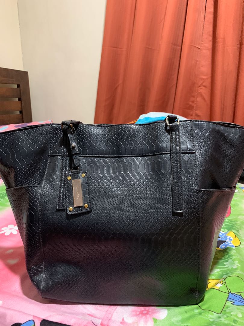 Mango Croc Shopper s Bag Women s Fashion Bags Wallets Tote