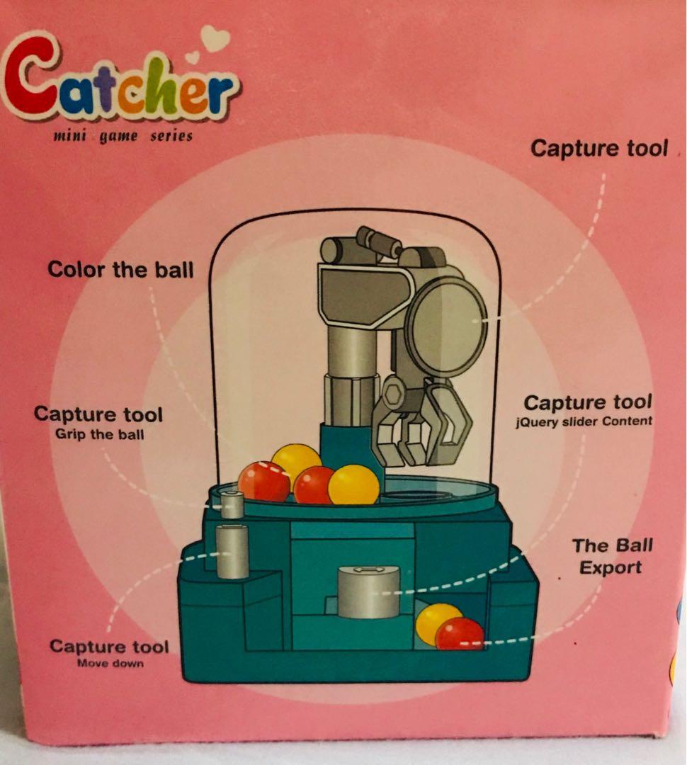 Mini Claw Machine (Category: Interactive Toys) located in Singapore. Submitted by kenswee (Listing ID 1012107955, Image 3). Description: Was played once only Mechanical toy and does not requires any battery to operate Able to meet up at Tiong Bahru Area.